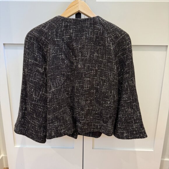 Vintage Jones New York Black & White Tweed Jacket – Size M - Picture 4 of 9